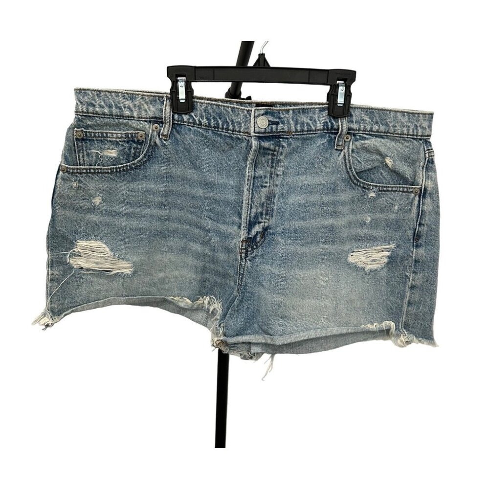 Vintage Gap Distressed Denim Shorts 34